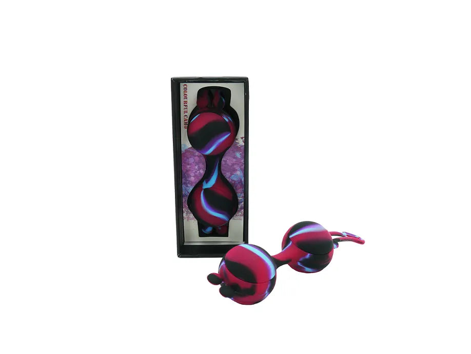 Colourful Camo LANA Kegel Ball Blue - Take A Peek