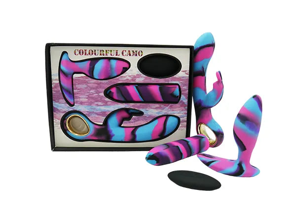 Colourful Camo Lovers Kit Blue - Take A Peek