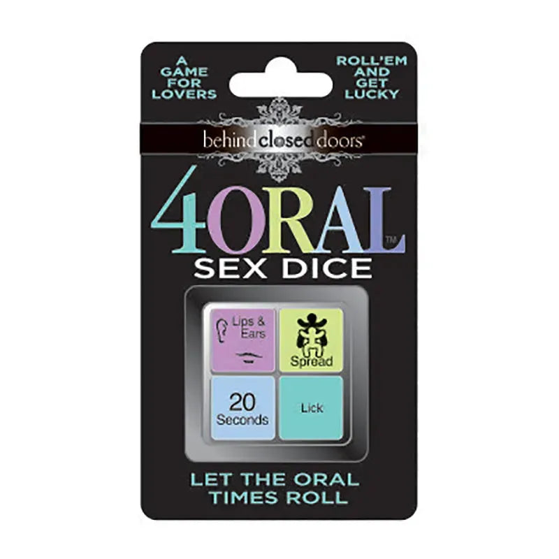 Behind Closed Doors - 4 Oral Sex Dice - Take A Peek