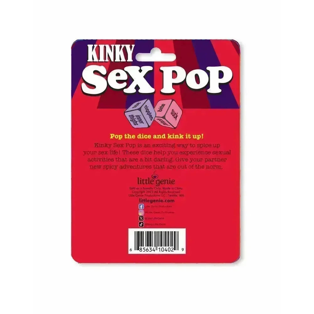 Kinky Sex Pop - Popping Dice Game - Take A Peek