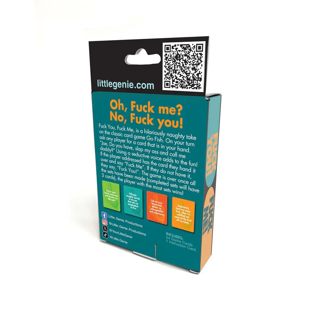 F*ck You, F*ck Me - Party Card Game - Take A Peek