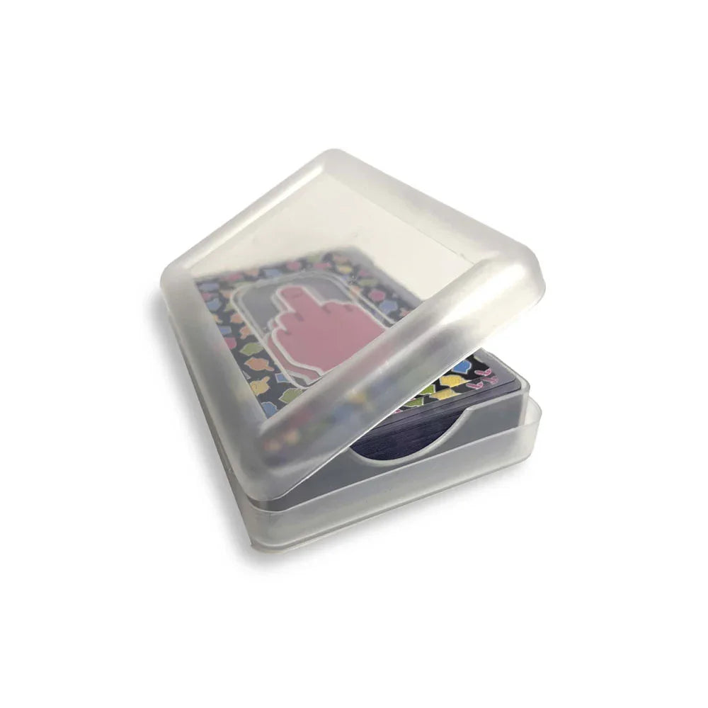 Give A Fuck Playing Cards - Waterproof Novelty Playing Cards - Take A Peek