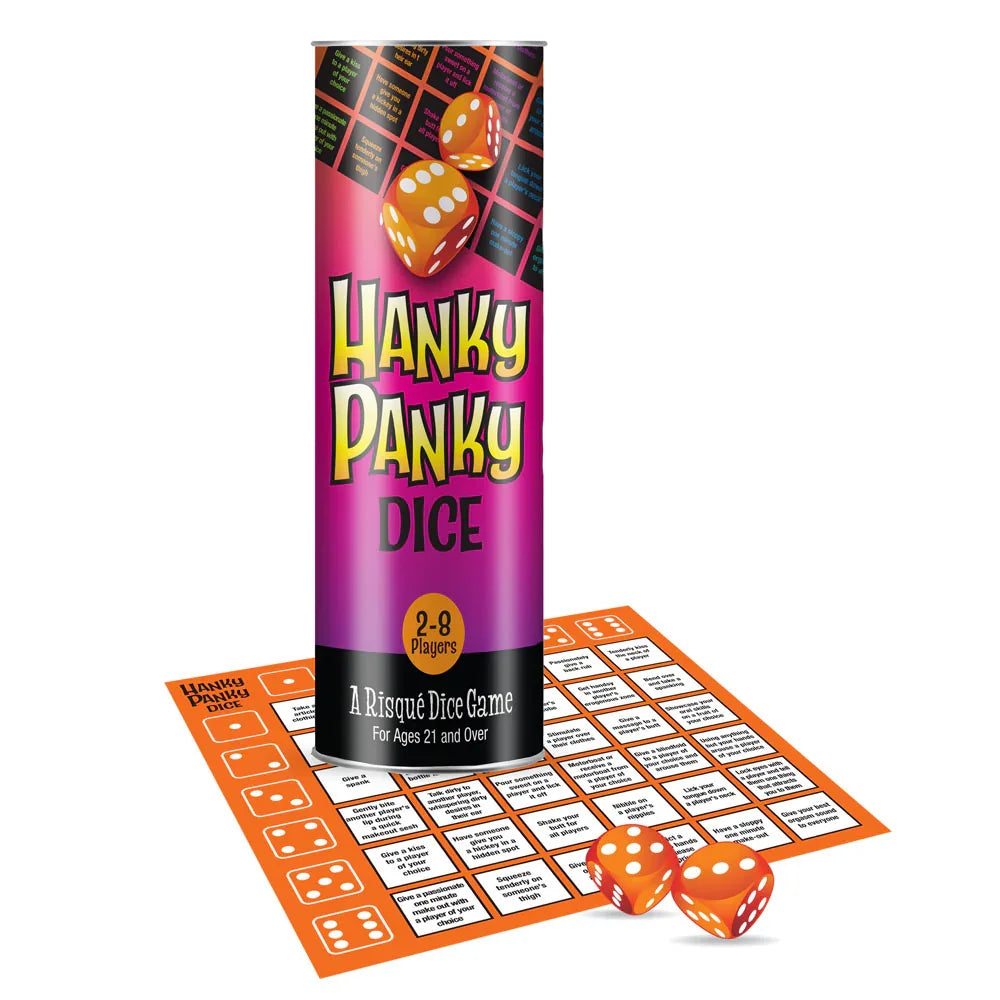 Hanky Panky Dice - Couples Dice Game - Take A Peek