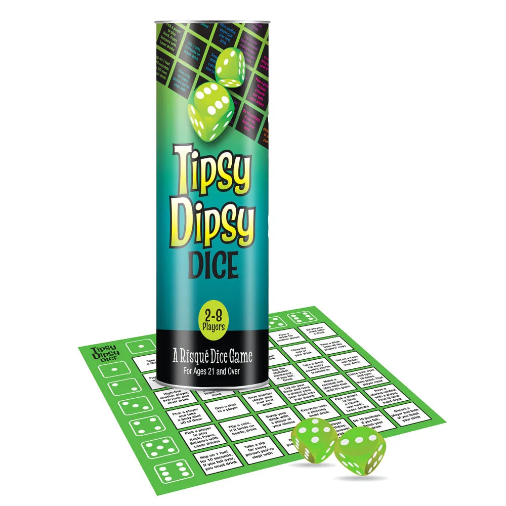 Tipsy Dipsy Dice - Drinking Game for Parties - Take A Peek