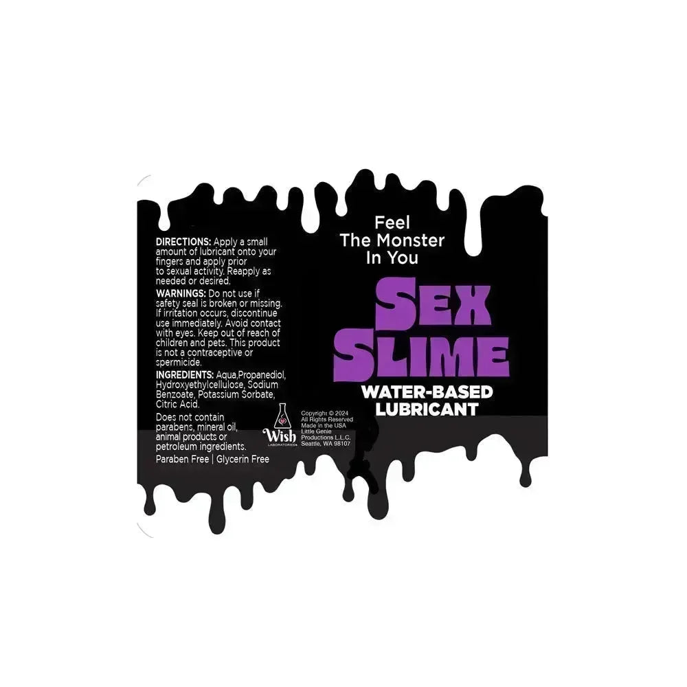 Sex Slime - - Water Based Lubricant - 120 ml Bottle - Take A Peek
