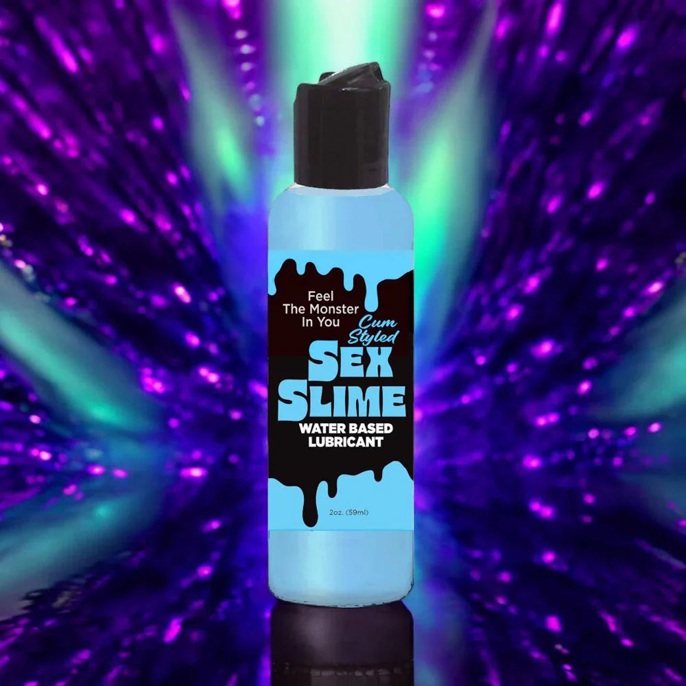 Sex Slime Cum Style Creature Lube - 120 ml - Cum Style Water Based Lubricant - 120 ml Bottle - Take A Peek