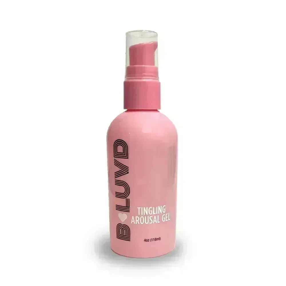 B-LUVD Tingling Arousal Gel - Water Based Unisex Arousal Gel Lubricant - 118 ml Bottle - Take A Peek
