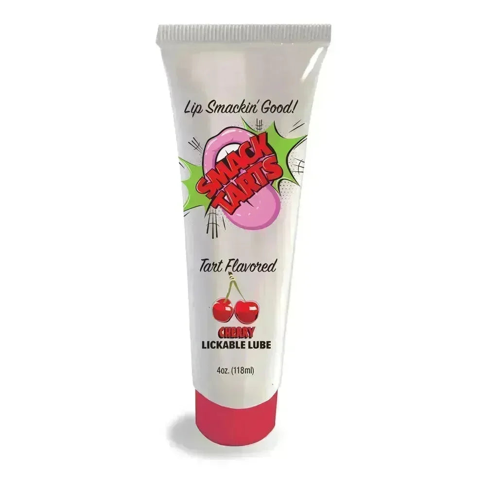 Smack Tarts - Sour Cherry - Sour Cherry Flavoured Lubricant - 120 ml Tube - Take A Peek