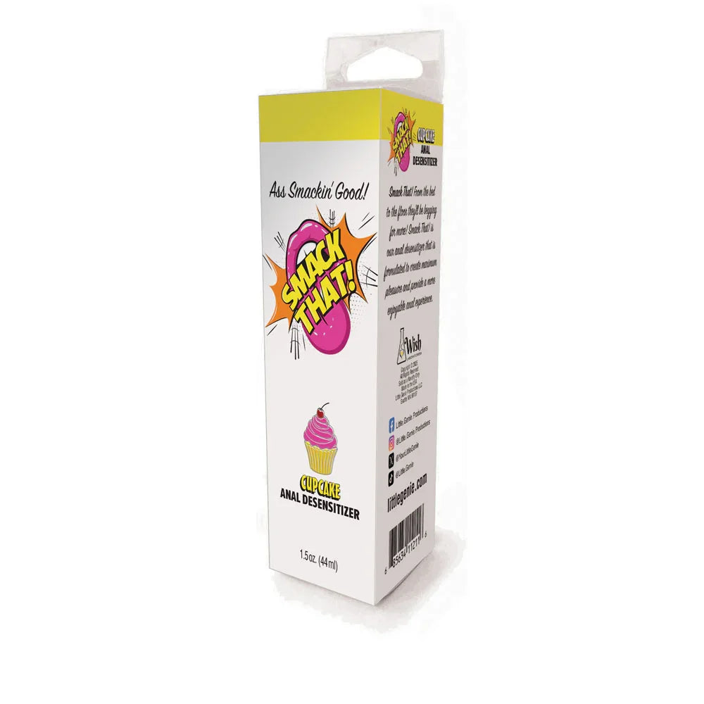 Smack That! Anal Desensitiser - Cupcake - Cupcake Flavoured Anal Desensitiser - 44 ml Tube - Take A Peek