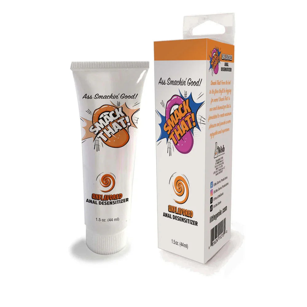 Smack That! Anal Desensitiser - Unflavoured - Unflavoured Anal Desensitiser - 44 ml Tube - Take A Peek