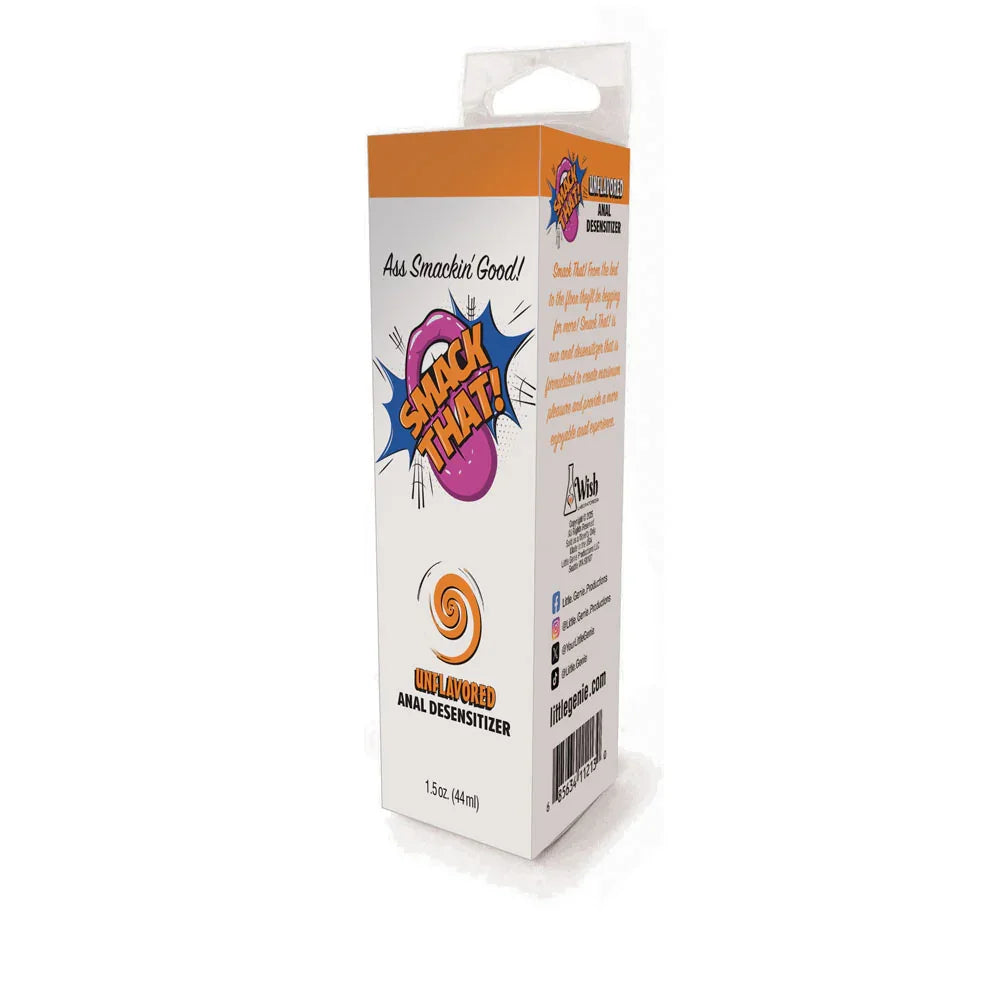 Smack That! Anal Desensitiser - Unflavoured - Unflavoured Anal Desensitiser - 44 ml Tube - Take A Peek