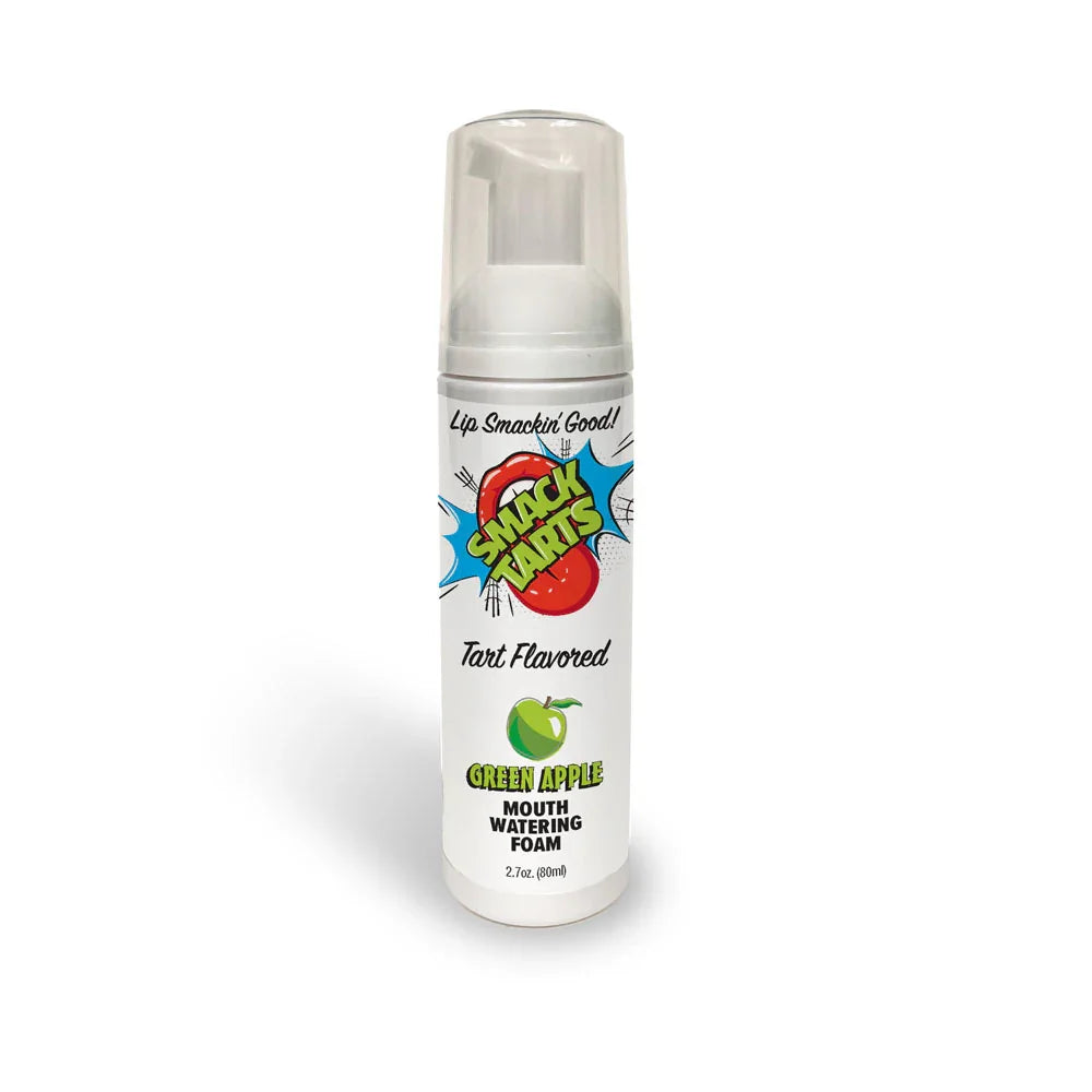 Smack Tarts Mouthwatering Foam - Green Apple - Sour Green Apple Flavoured - 80 ml Bottle