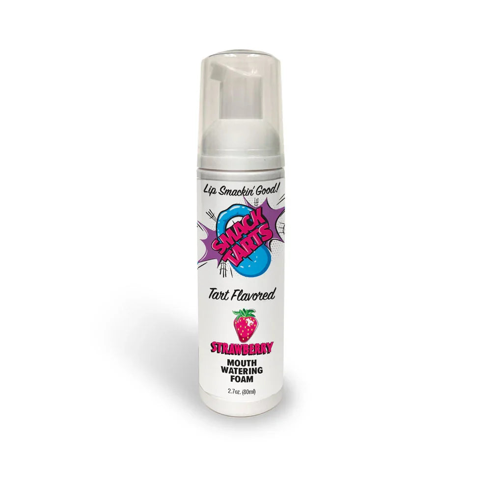 Smack Tarts Mouthwatering Foam - Strawberry - Sour Strawberry Flavoured - 80 ml Bottle