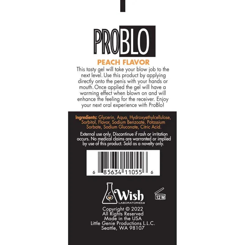 ProBlo Oral Pleasure Gel - Take A Peek