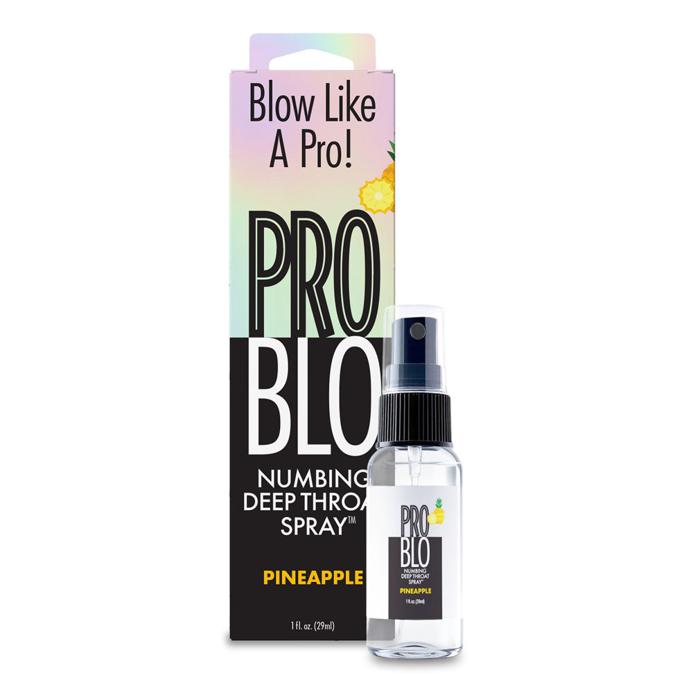 ProBlo Deep Throat Spray - Pineapple - Pineapple Flavoured Deep Throat Spray - 30 ml - Take A Peek