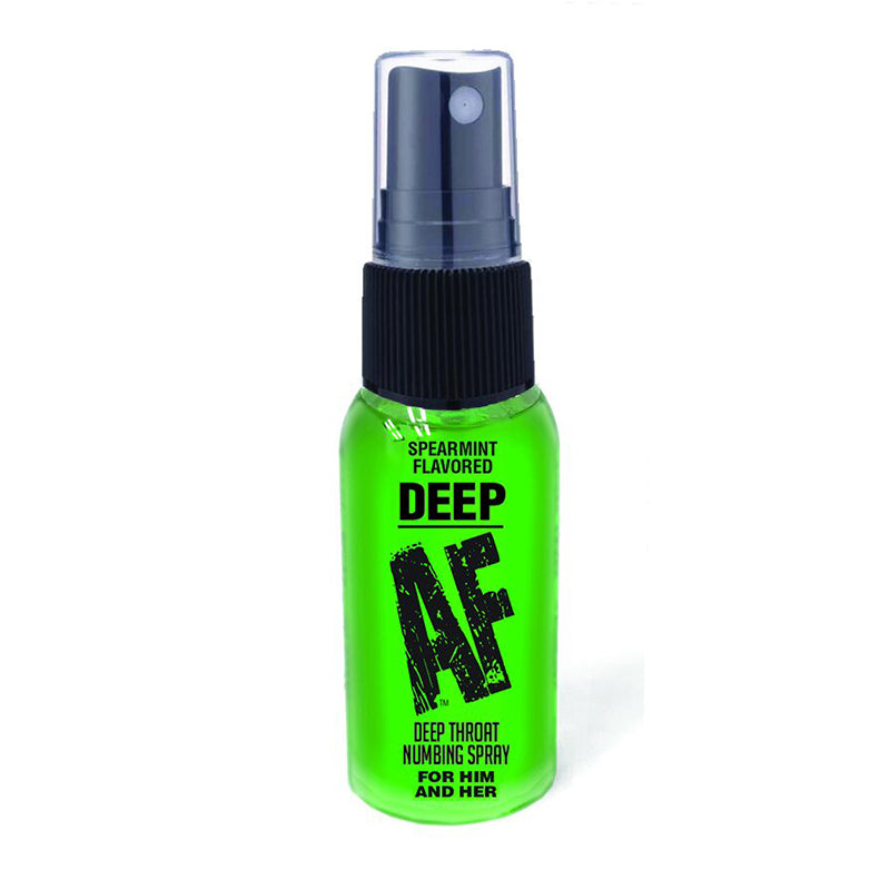 Deep AF - Mint - Mint Flavoured Deep Throat Spray - 29 ml - Take A Peek