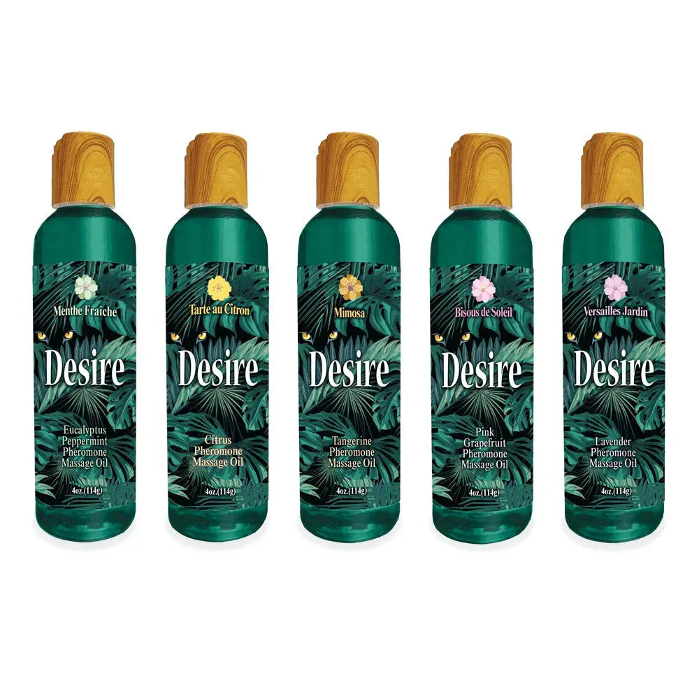 Desire Pheromone Massage Oil - Citrus Scented Pheromone Massage Oil - 118 ml - Take A Peek