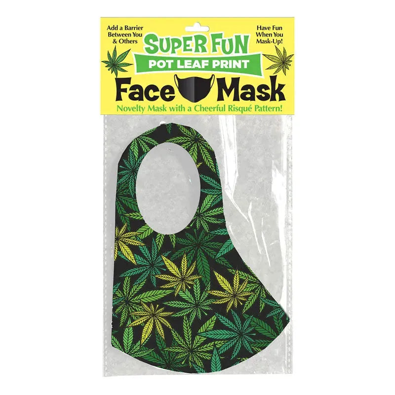 Super Fun POT LEAF Mask - Take A Peek