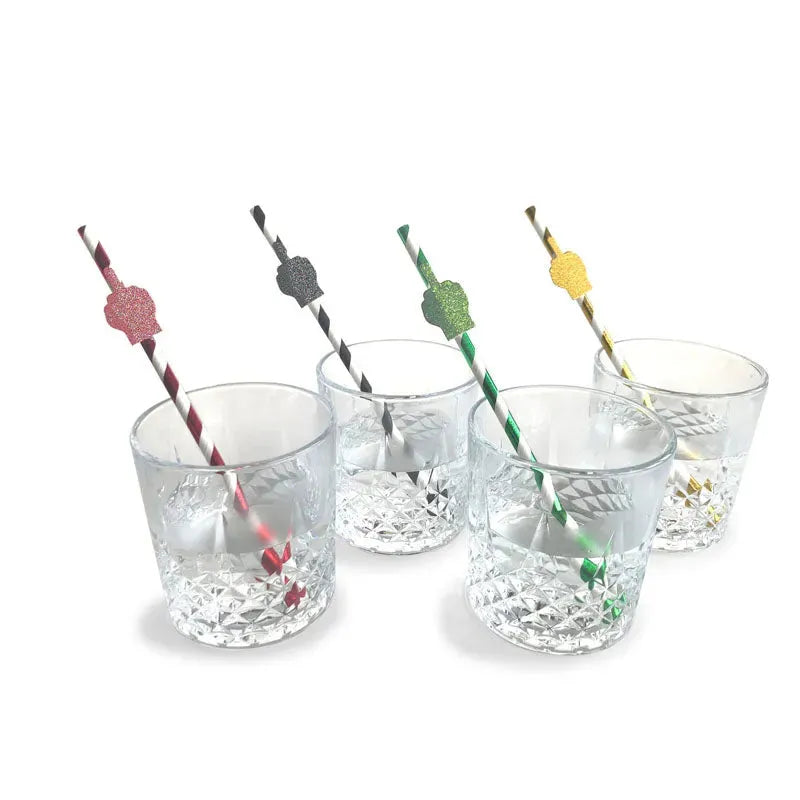 Happy Fucking Birthday Tall Party Straws - Take A Peek
