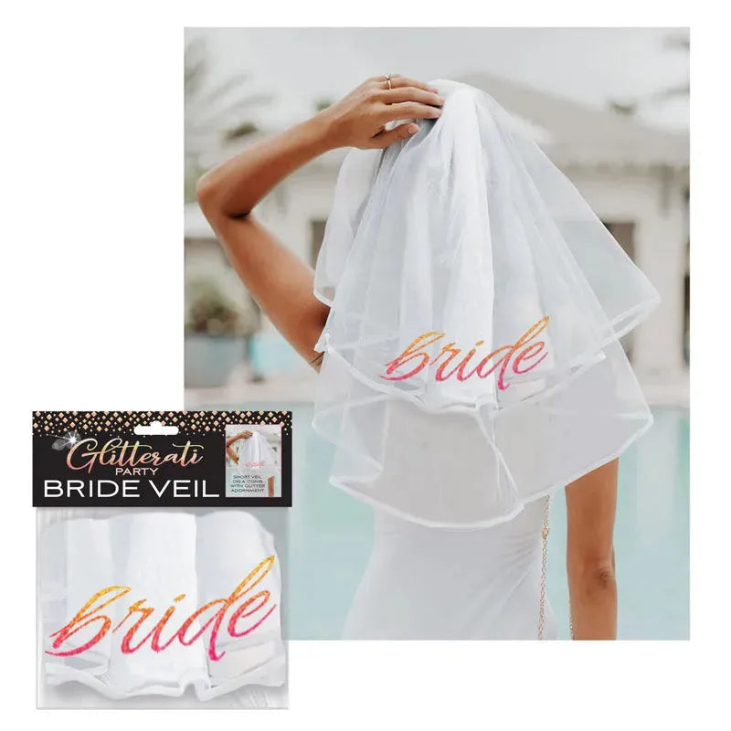 Glitterati - Bride Veil - Take A Peek