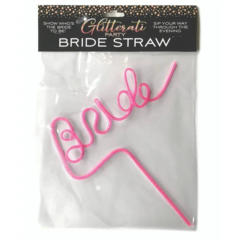 Glitterati - Bride Straw - Take A Peek