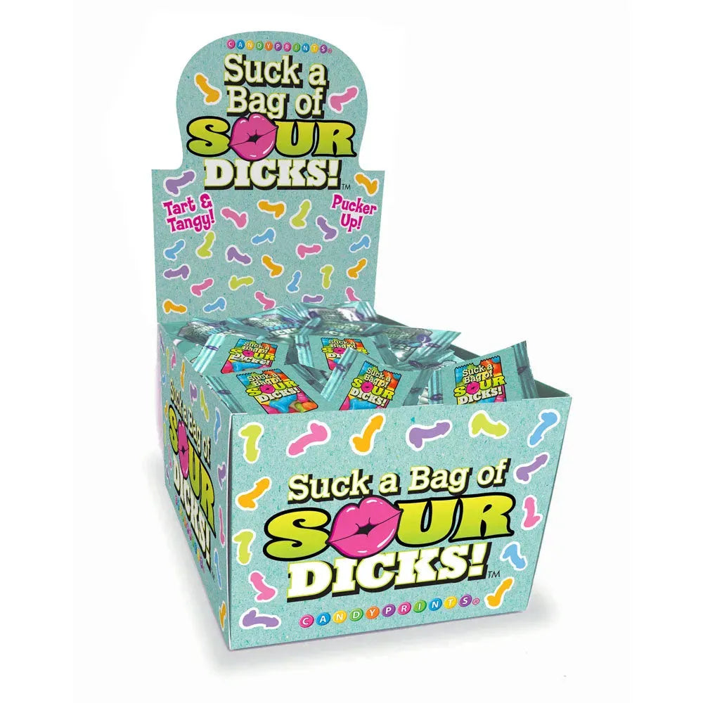 Suck A Bag Of Sour Dicks Counter Display - Take A Peek