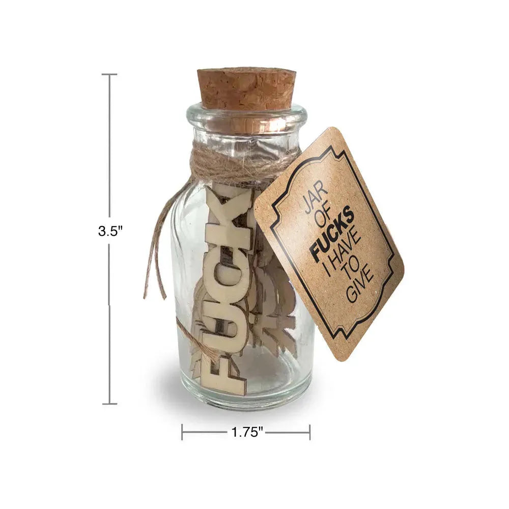 Jar Of Fucks I Have To Give - Take A Peek