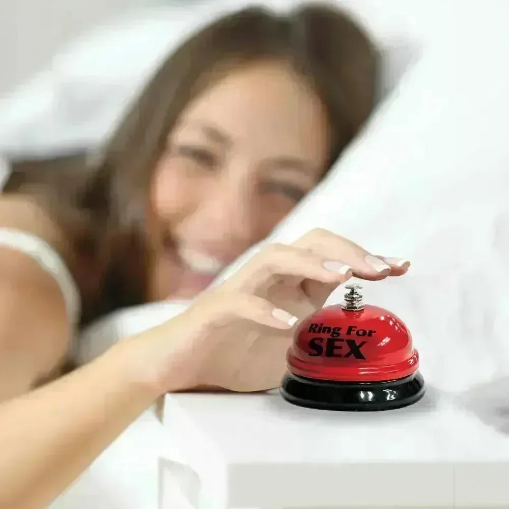 Ring For Sex Table Bell - Novelty Bell - Take A Peek