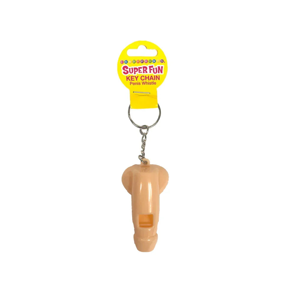 Super Fun Key Chain - Penis Whistle - Novelty Key Chain - Take A Peek