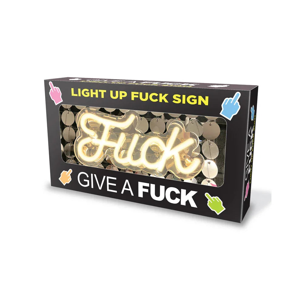 Fuck Neon Light Sign - Novelty Neon Light - Take A Peek