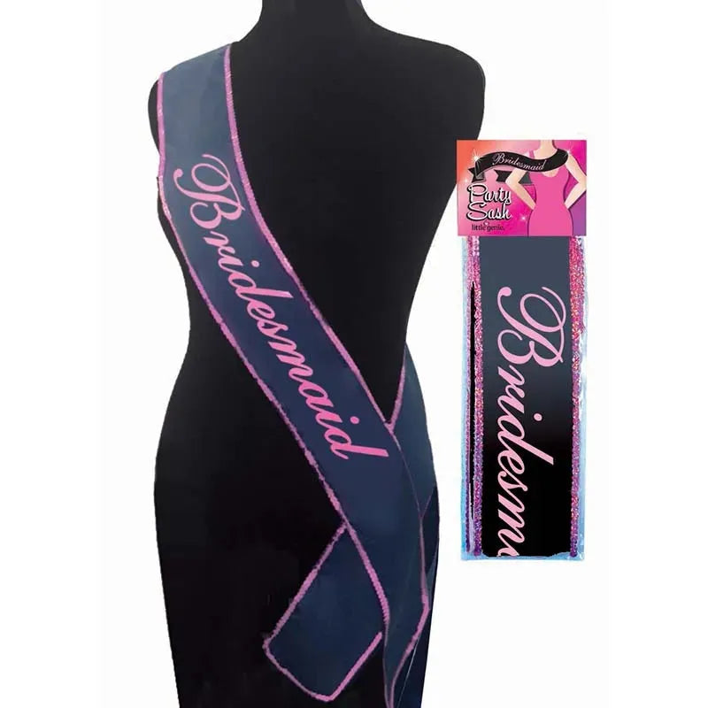 The Bride's Maid Sash - Take A Peek