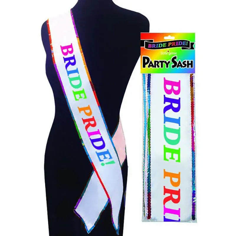 Bride Pride Sash - Take A Peek