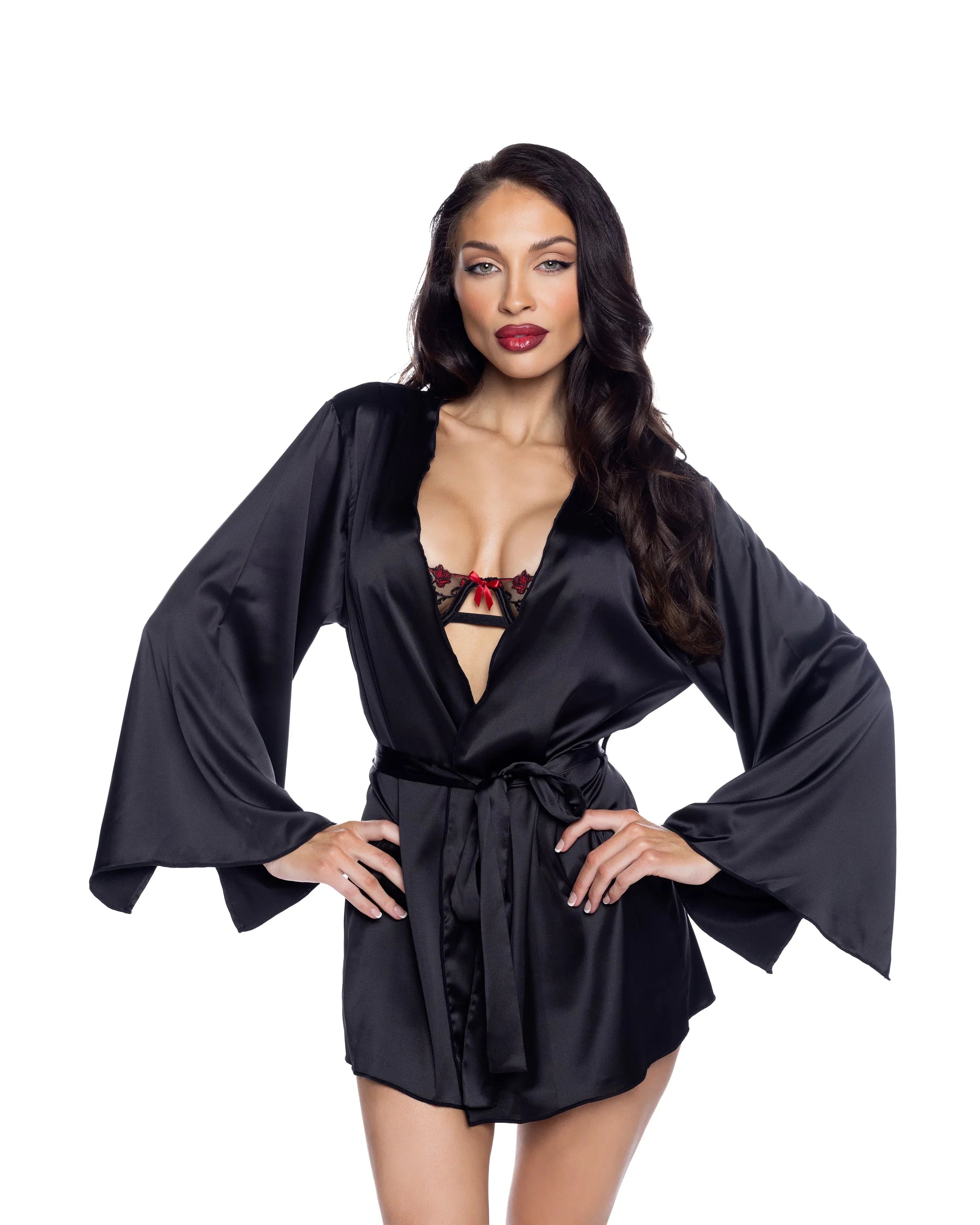 LI1019 - Midnight Essentials Robe - Take A Peek