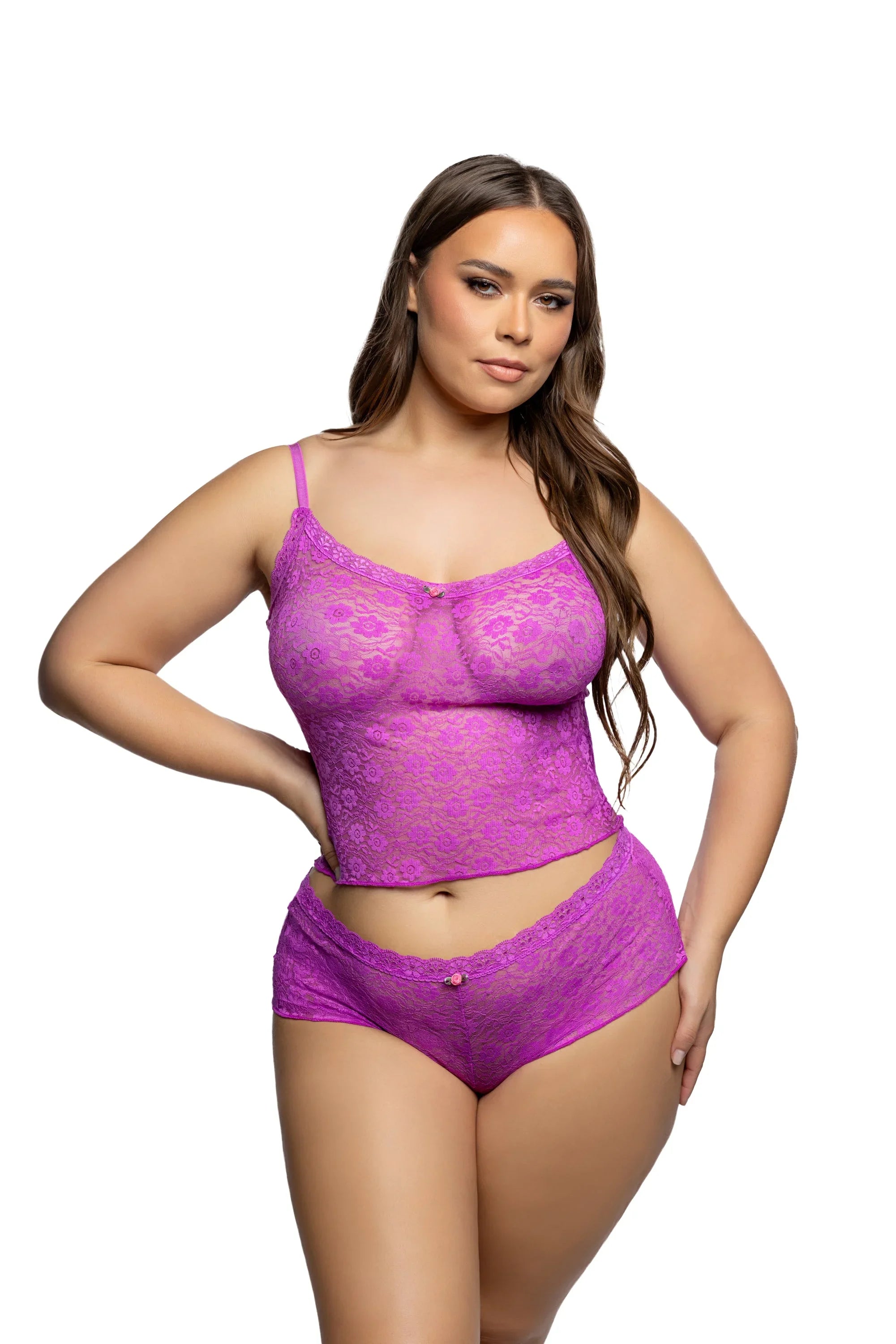 LI1075 - Infinite Lace Teddy - Take A Peek