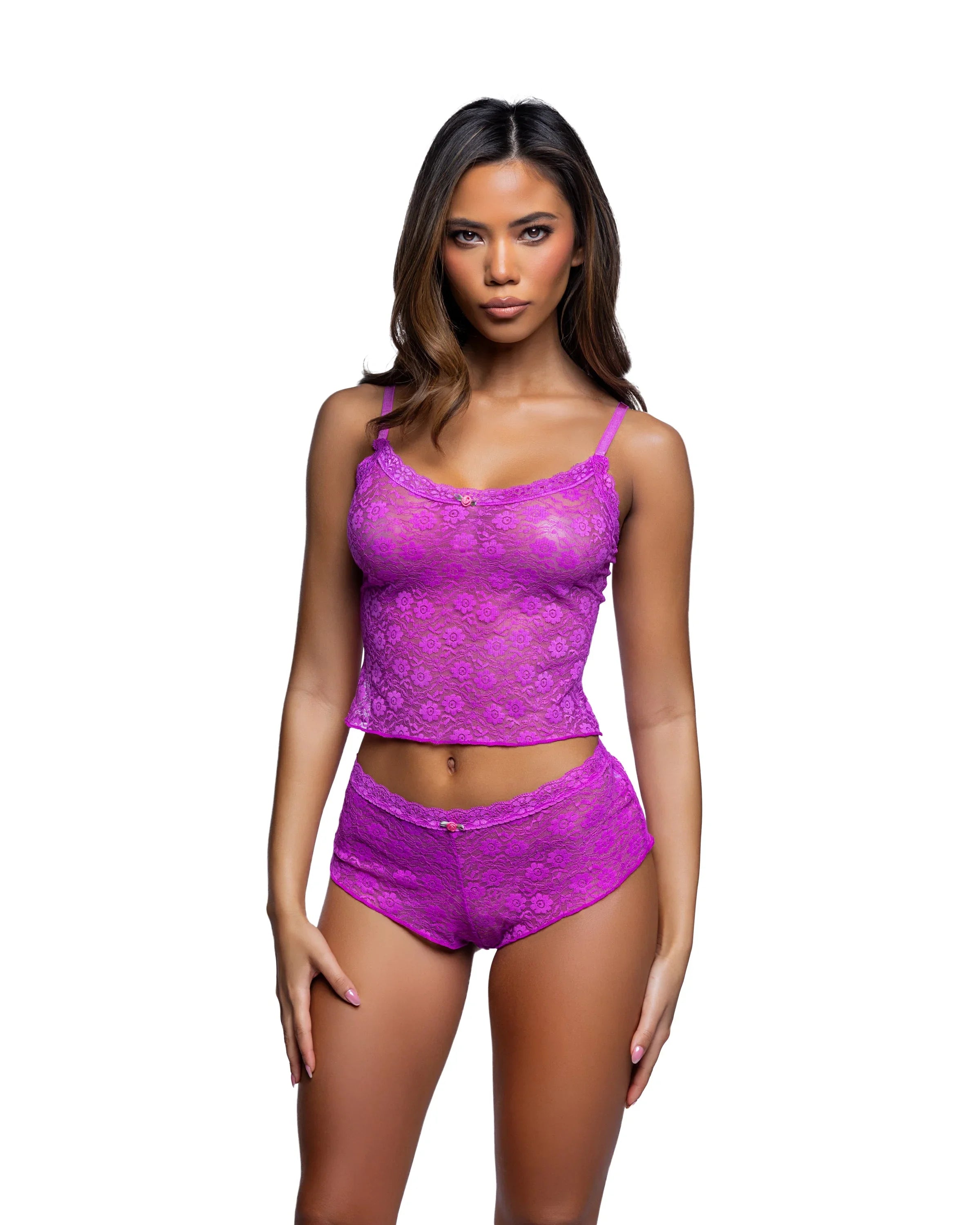 LI1075 - Infinite Lace Teddy - Take A Peek
