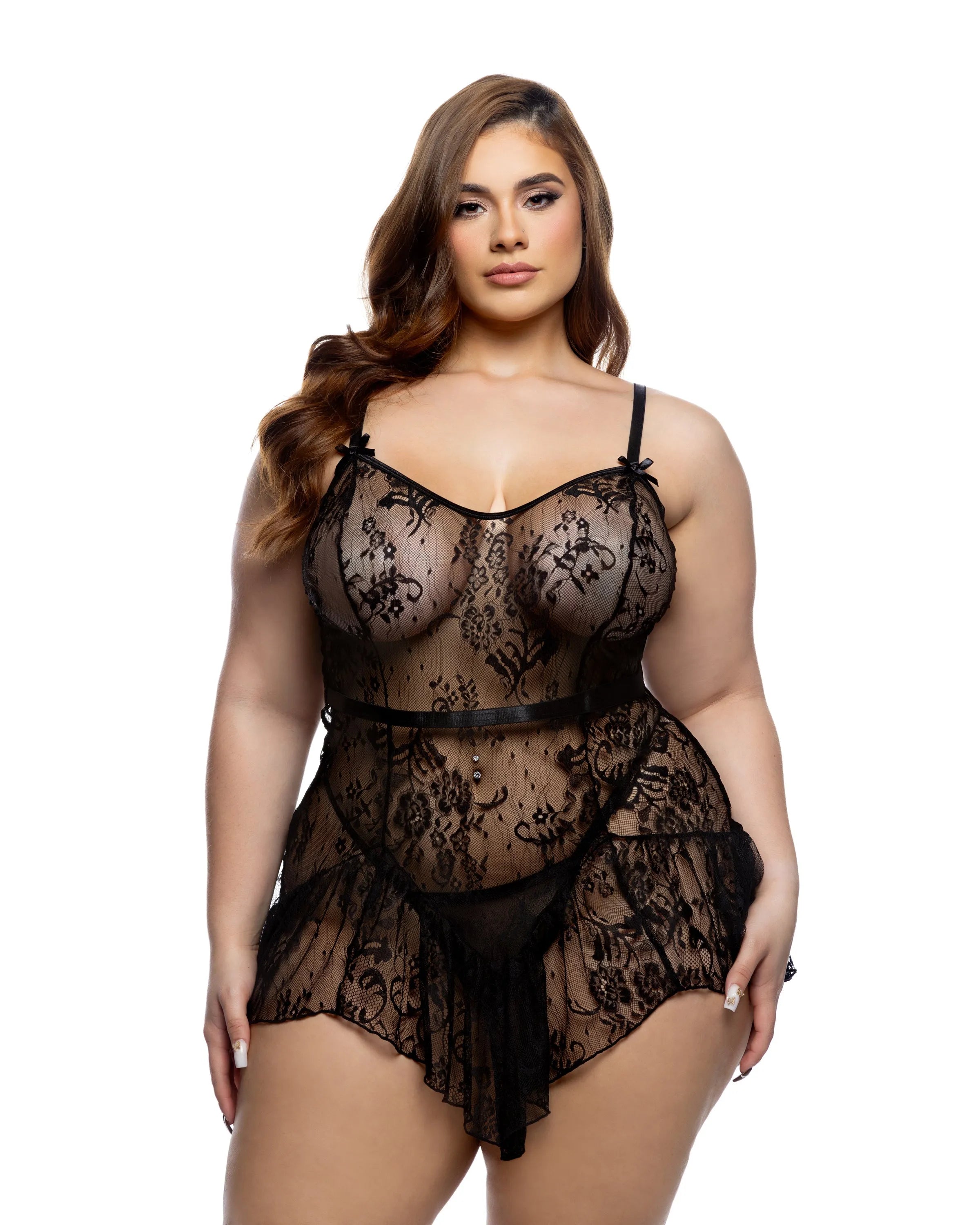 LI801 - Midnight Kiss Slip - Take A Peek