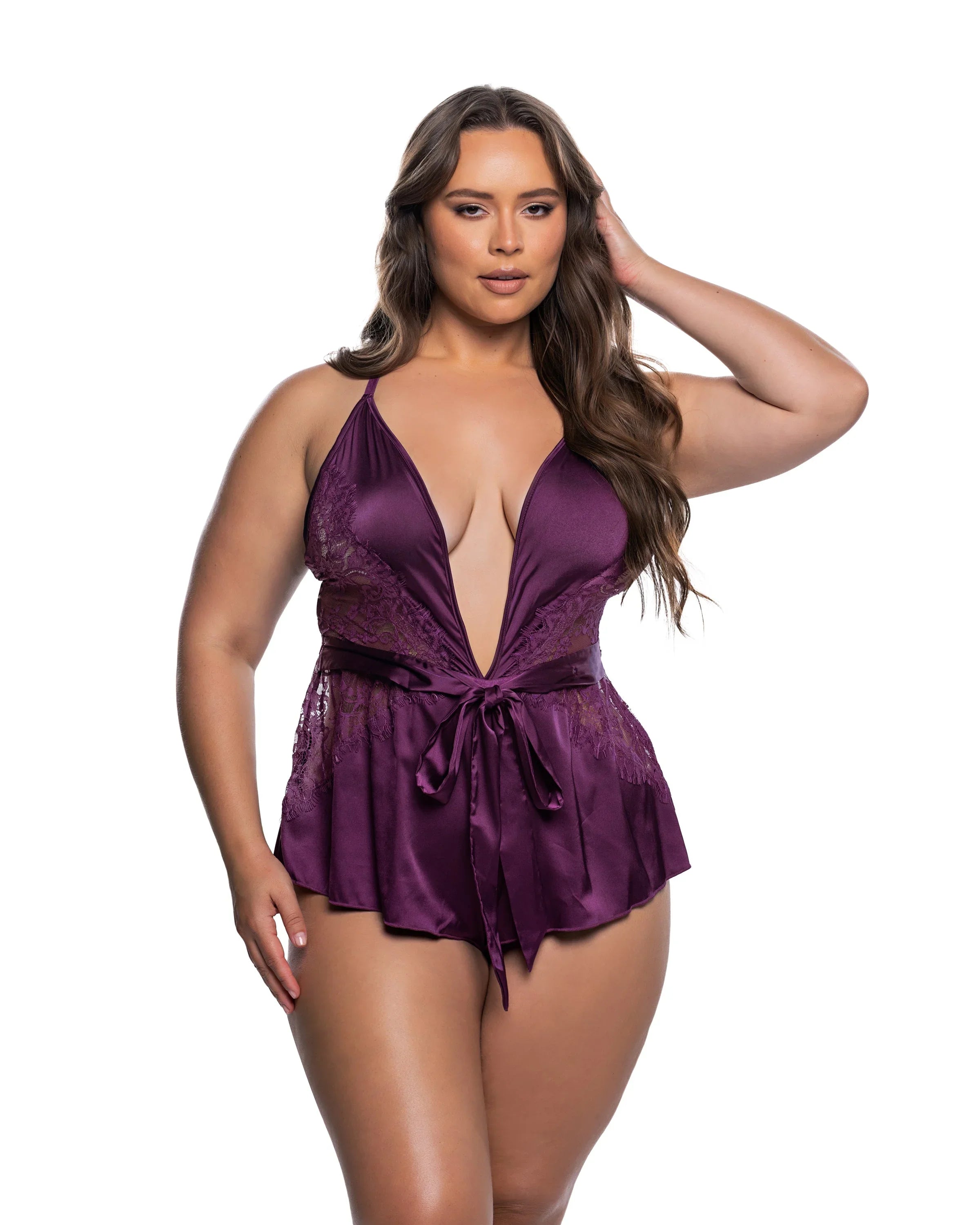 LI867 - Moonlight Kiss Romper - Take A Peek