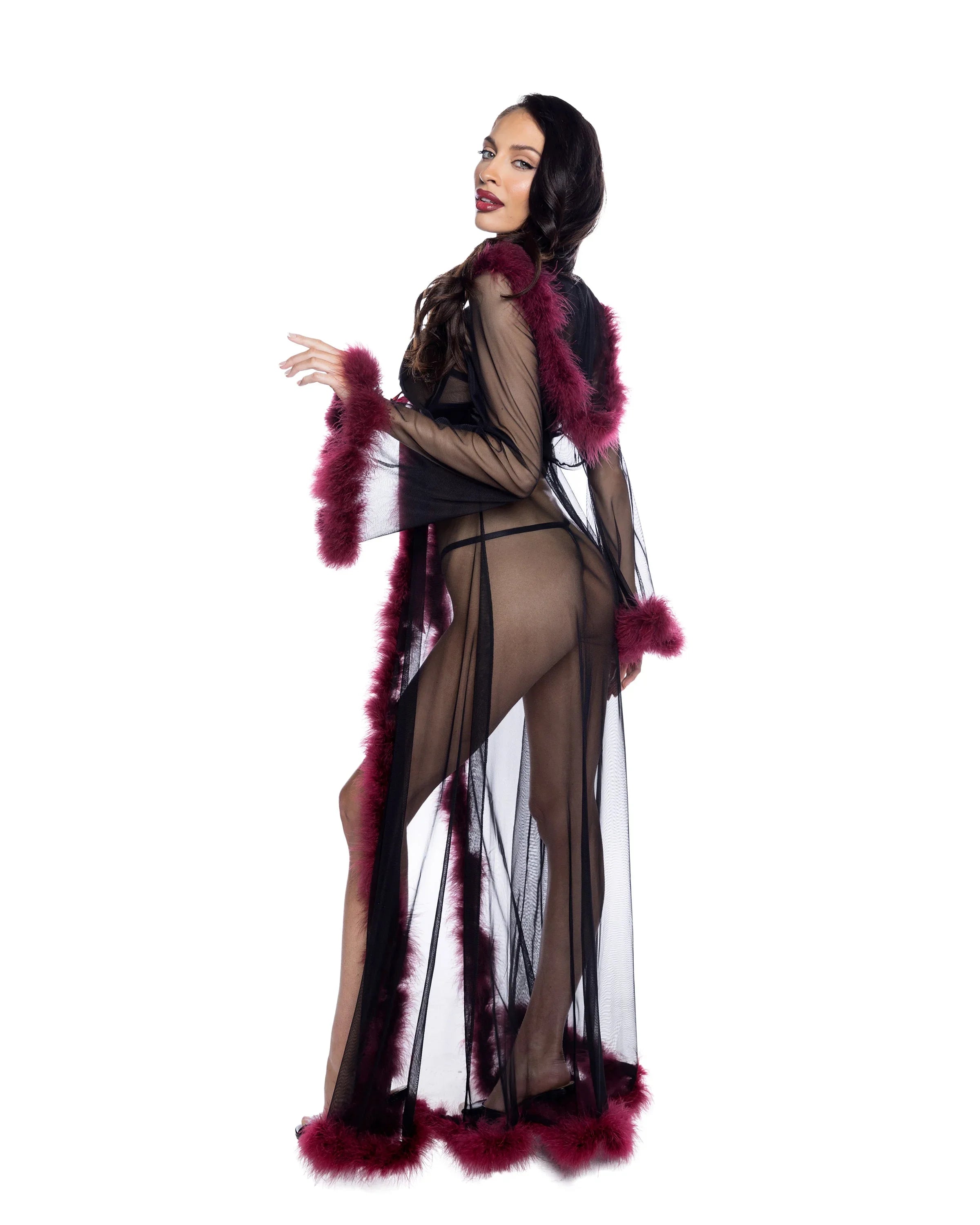 LI888 - Fantasy Luxe Glam Robe - Take A Peek