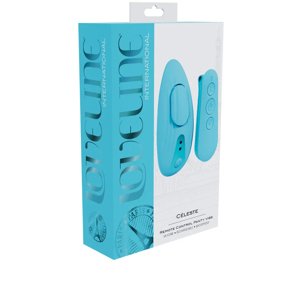 LOVELINE Celeste - - USB Rechargeable Panty Vibrator with Wireless Remote - Take A Peek