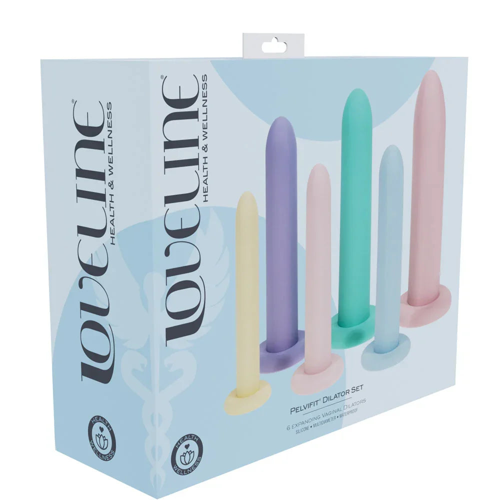 LOVELINE PelviFit Expanding Vaginal Dilator - Vaginal Dilators - Set of 6 Sizes - Take A Peek