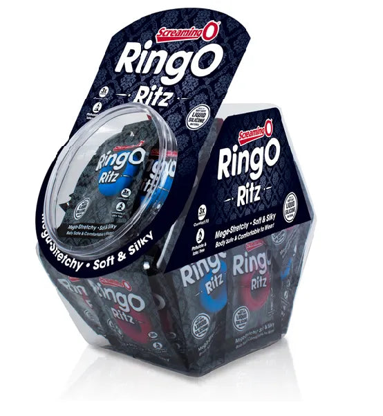 Screaming O Ring O Ritz in candy bowl - 36 Assorted Pieces - Take A Peek