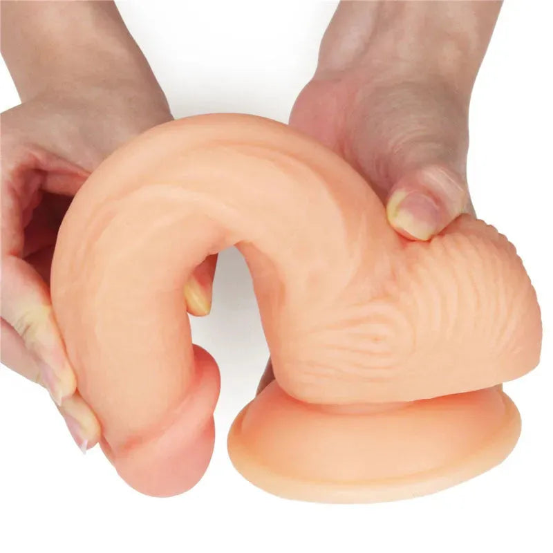 The Ultra Soft Dude - 20 cm long (8'') Dong - Take A Peek