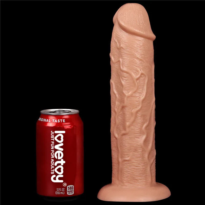 King Size 11'' Realistic Dildo - 28 cm Dong - Take A Peek