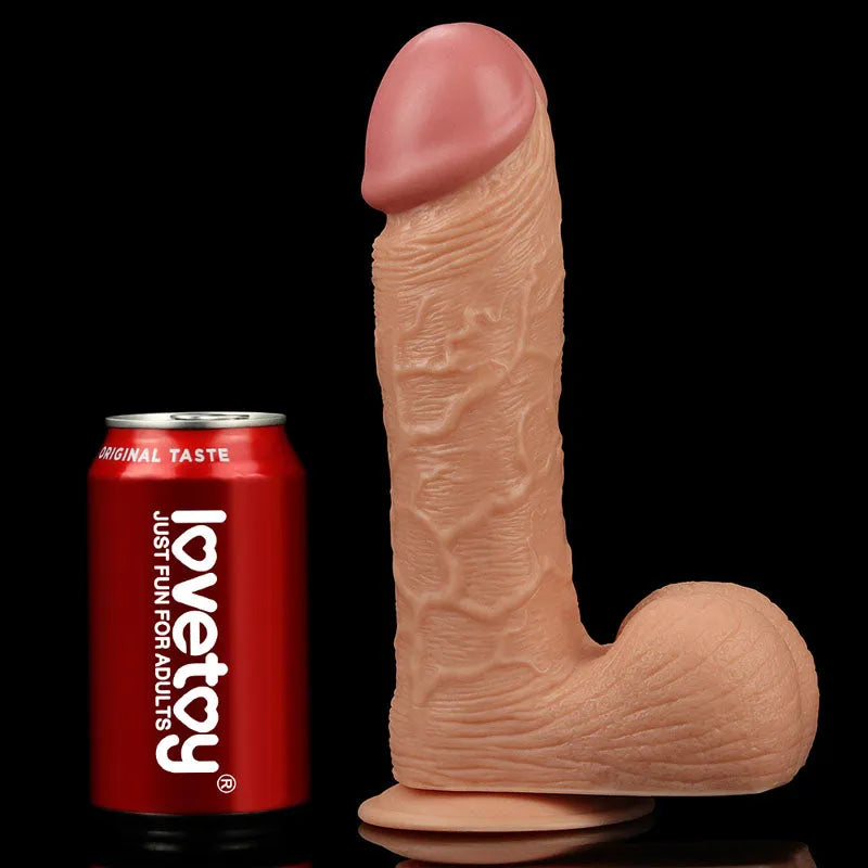 King Size 9'' Realistic Dildo - 23 cm Dong - Take A Peek