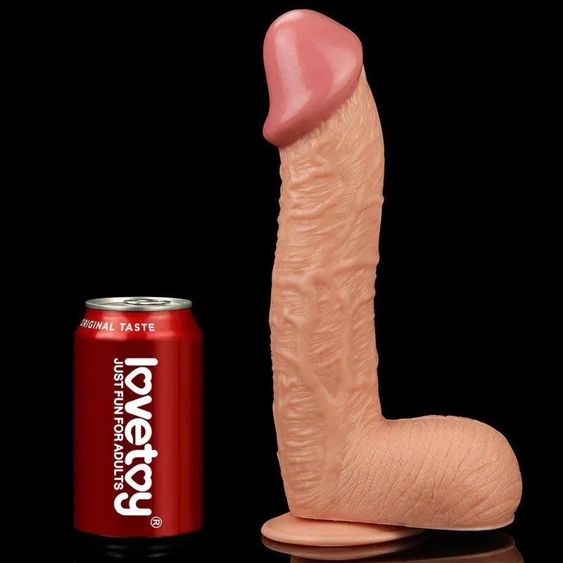 King Size 10.5'' Realistic Dildo - 26.7 cm Dong - Take A Peek