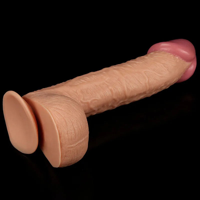 King Size 10.5'' Realistic Dildo - 26.7 cm Dong - Take A Peek