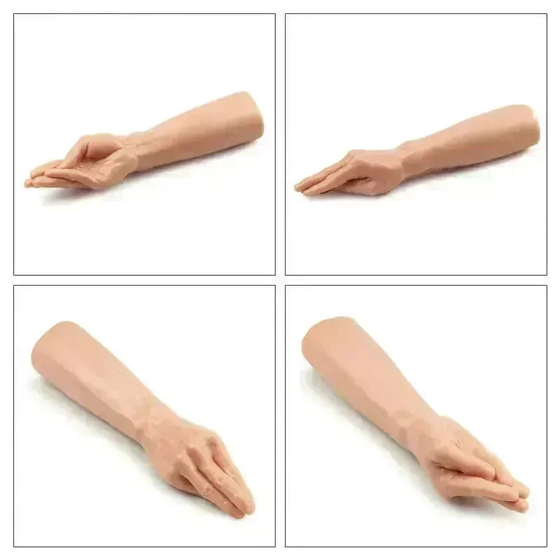 King Sized 13.5'' Realistic Magic Hand - 36 cm Hand Dildo - Take A Peek
