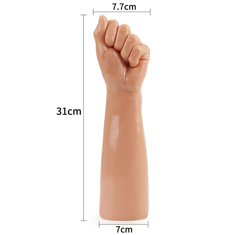 King Sized 12'' Realistic Bitch Fist - 30.5 cm Fist Dildo - Take A Peek