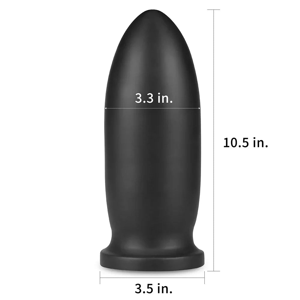 King Sized Anal Bomber - 23 cm (9'') Mega Anal Plug - Take A Peek