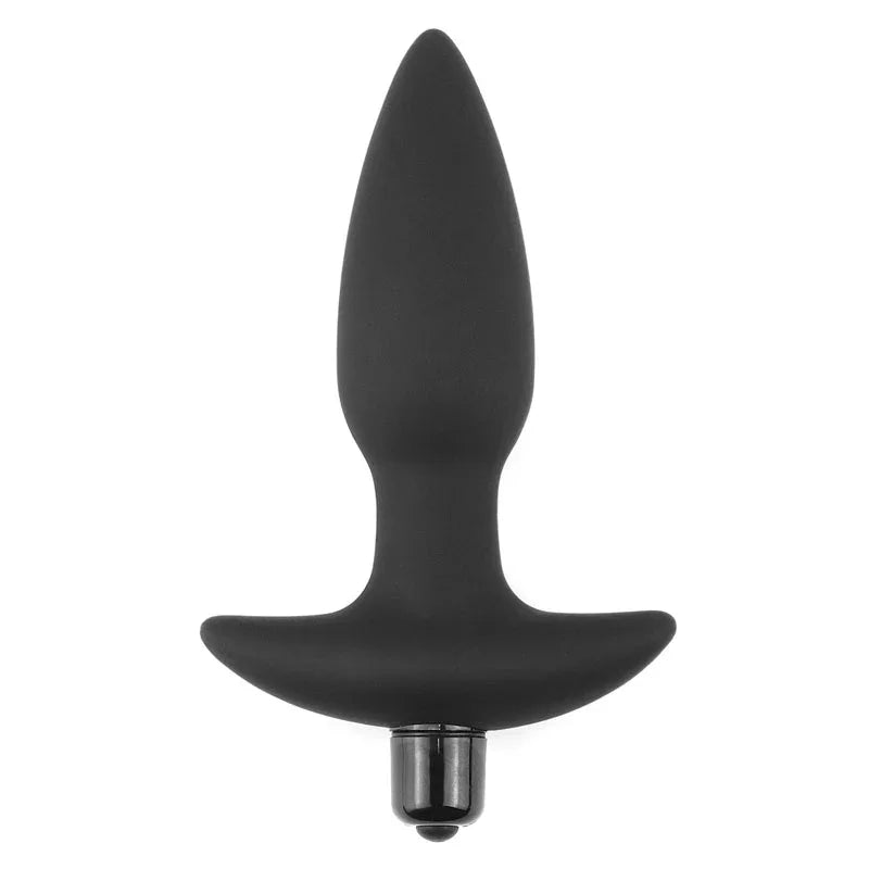 Anal Indulgence Collection Silicone Fantasy Anal Plug - 14.5 cm Vibrating Butt Plug - Take A Peek